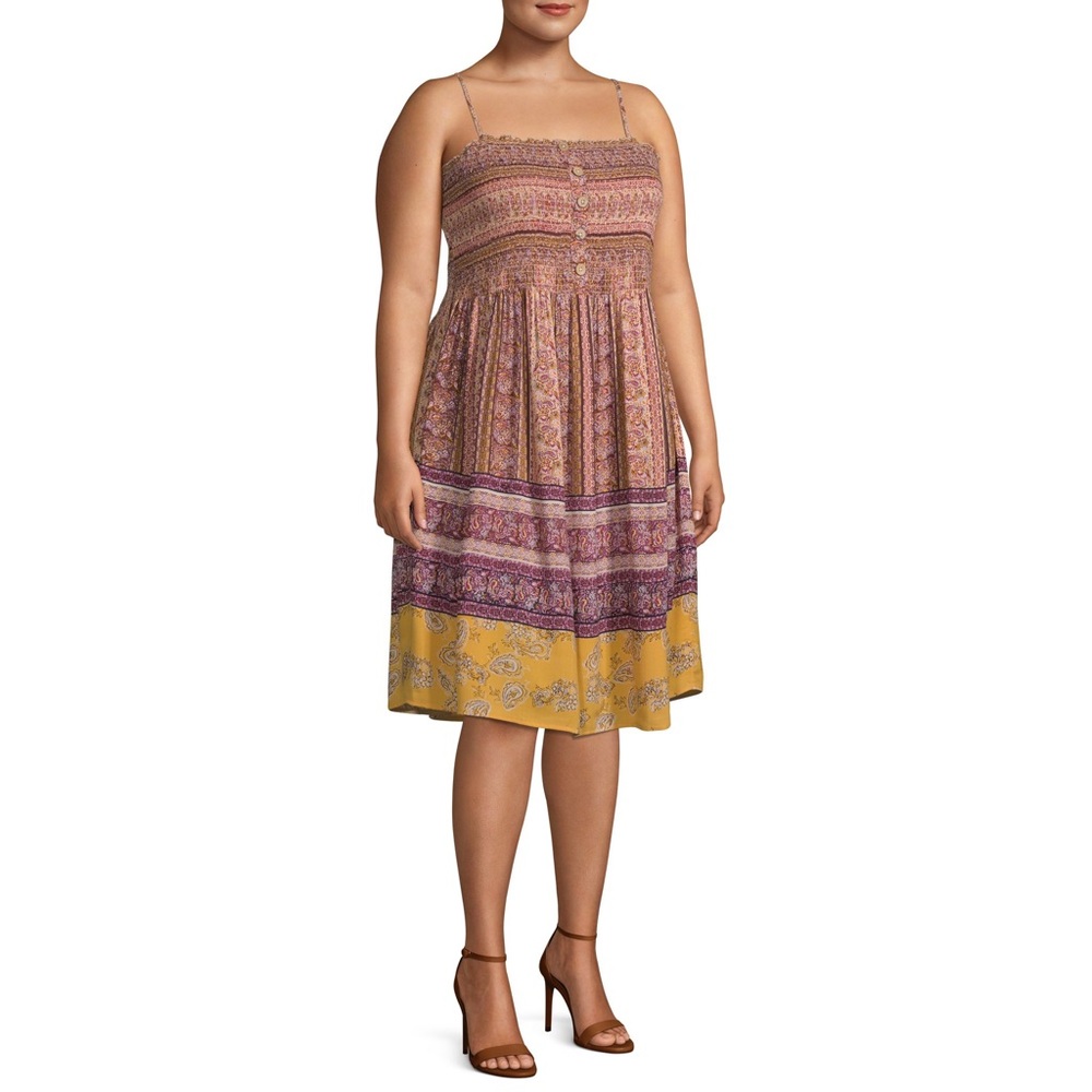 Romantic Gypsy Plus Size 2X Midi Dress